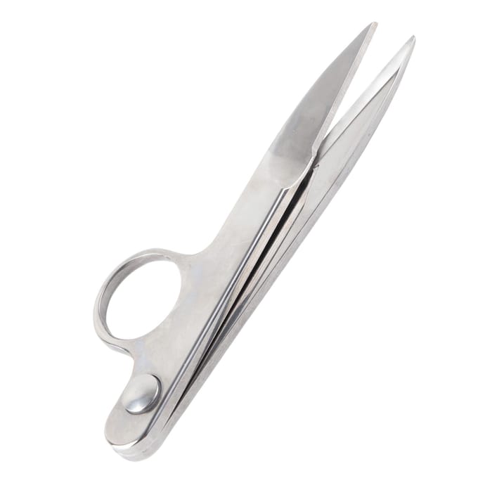 Draadknipper Roestvrijstalen mini-kniptang voor het knippen van draad voor stoffen white