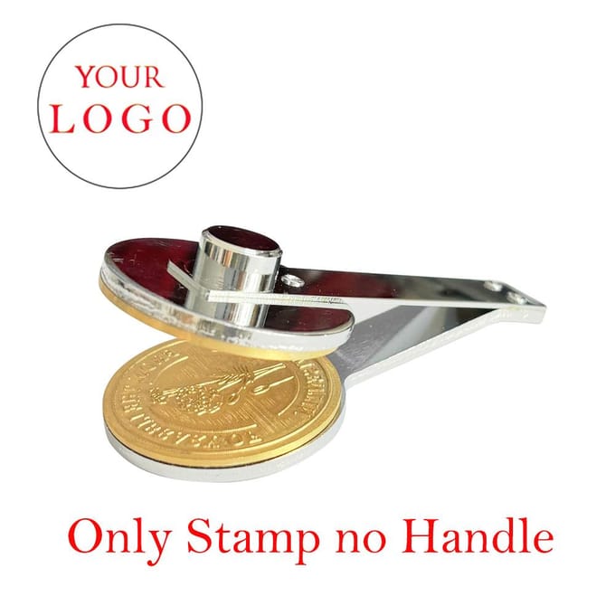 Gepersonaliseerde Boek Embosser Stempel Gepersonaliseerde School Bruiloft Papier Embosser Kleine Bedrijf Notaris Zegel gray