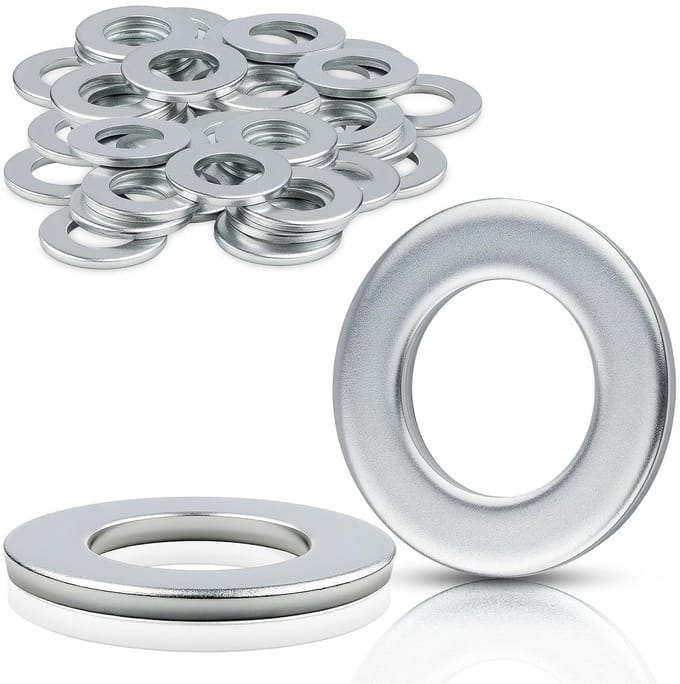 Famanu – Sluitringen M24 set 15 stuks DIN125 carrosserieschijven ID 25 mm
