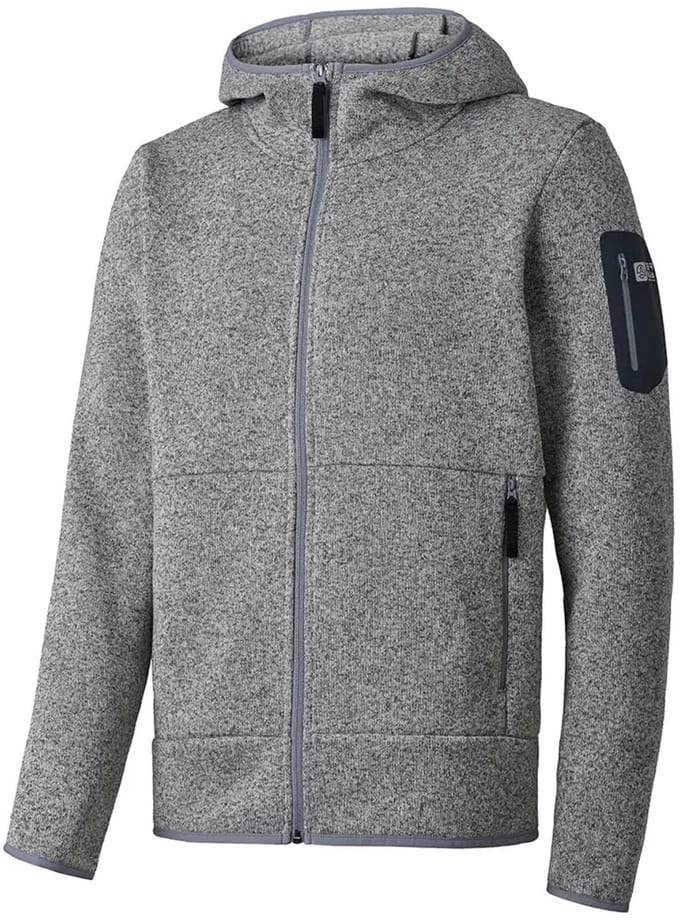 Ternua Innu Low Impact Fleece Met Volledige Rits Grijs M Man