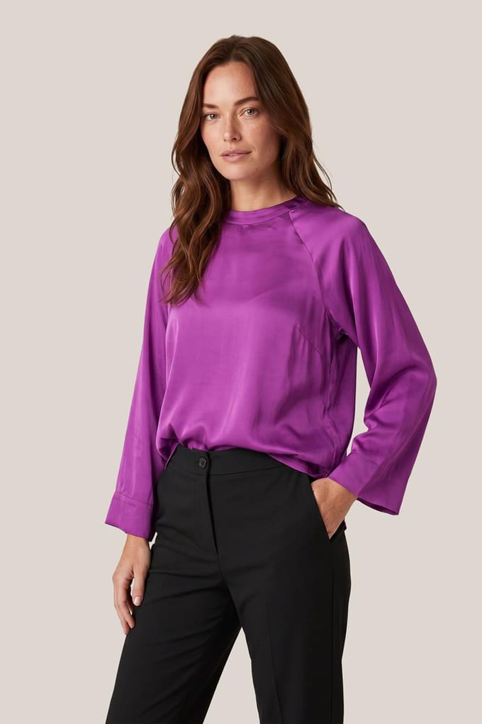 Caroline Tensen Dublin Top Paars