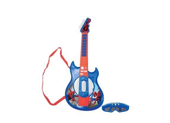 Lexibook Spider Man elektrische gitaar met brilmicrofoon Instrumenten
