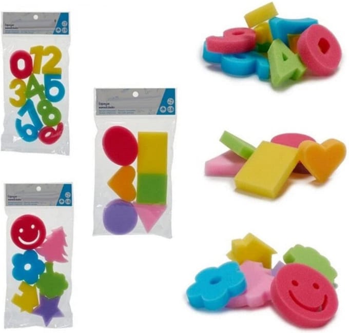 Pincello Pincello Foamstempel Set 32 stuks