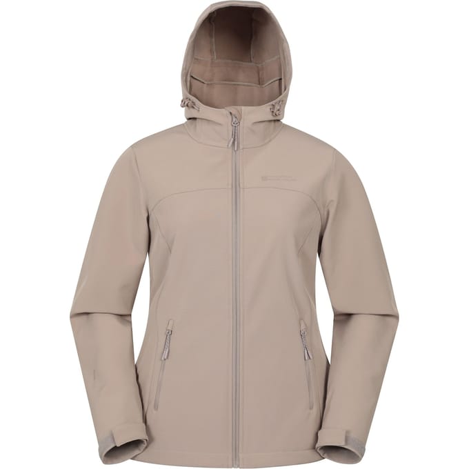Mountain Warehouse Dames/Dames Exodus waterafstotend softshell jack (Donker Beige)