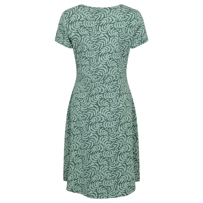 Mountain Warehouse Dames/Dames Orchid Leaf UV Midi Dress (Kaki Groen)