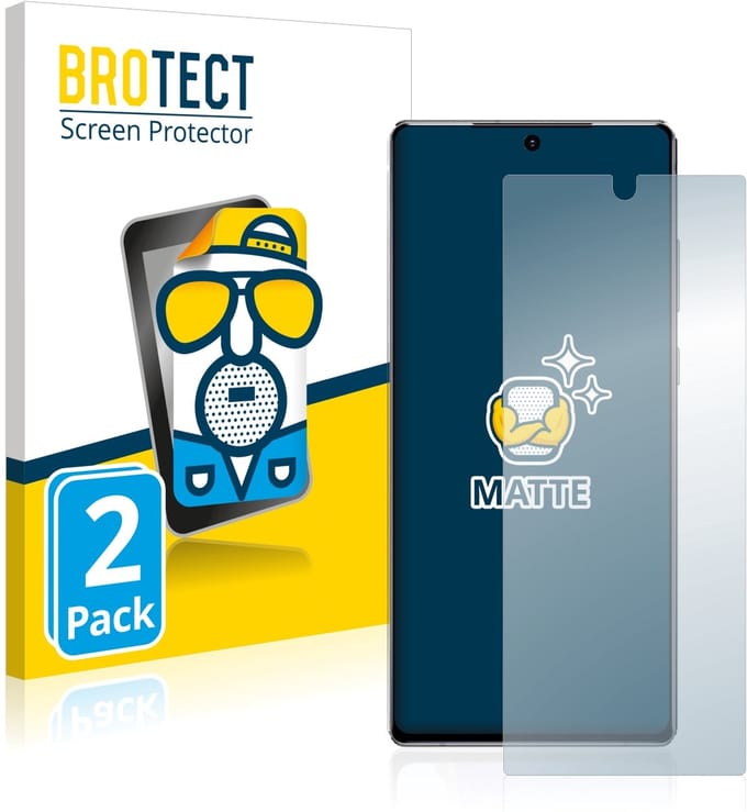BROTECT - Screenprotector voor Samsung Galaxy Note 20 - Folie Beschermfolie matte 2 Stuks