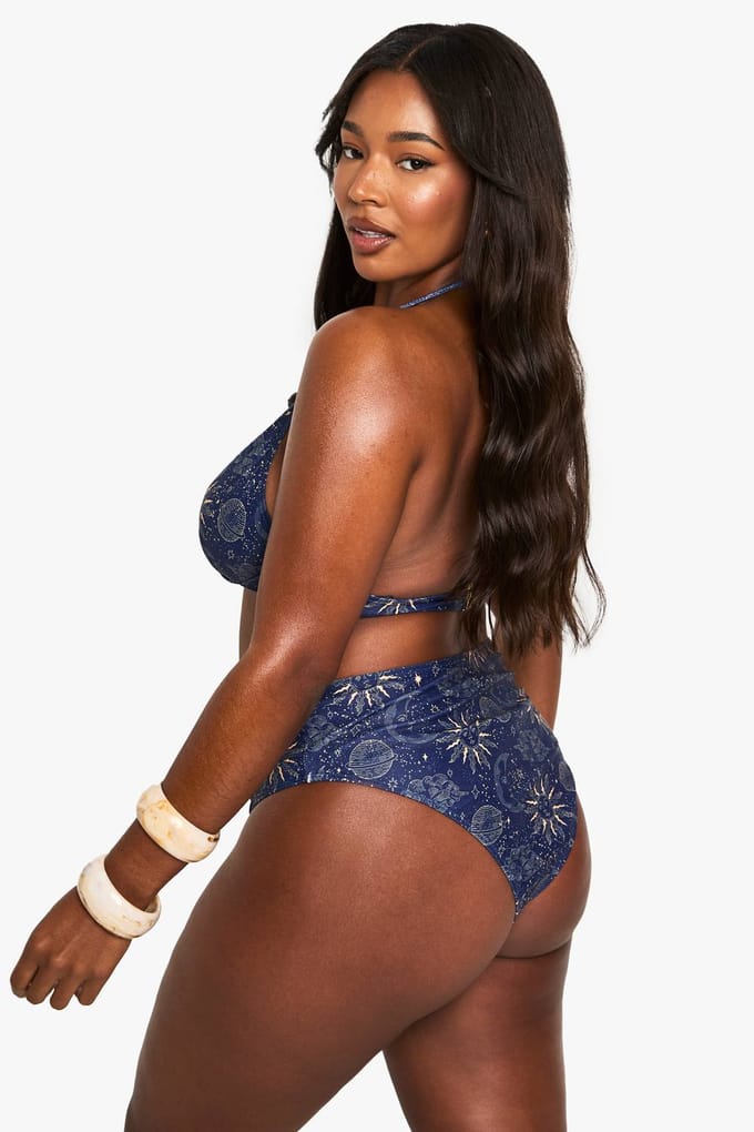 boohoo Dames PLUS CELESTIAL BÜGEL-BIKINI | Maat: 26