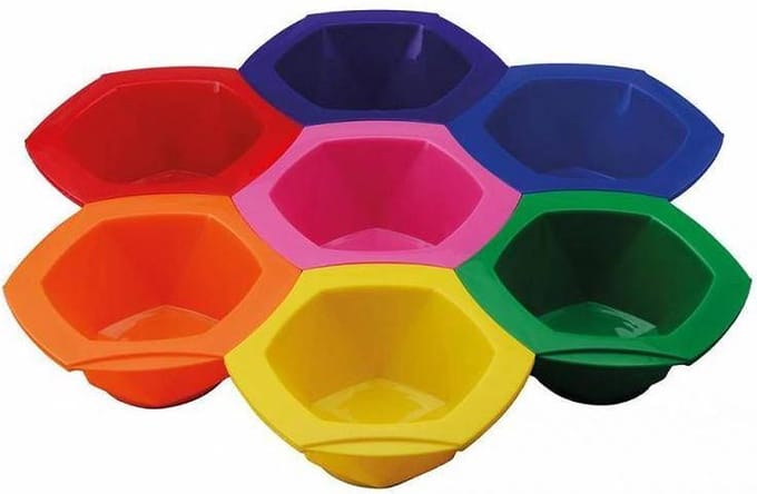 Comair Verfbakjes Rainbow 7-Delige Set