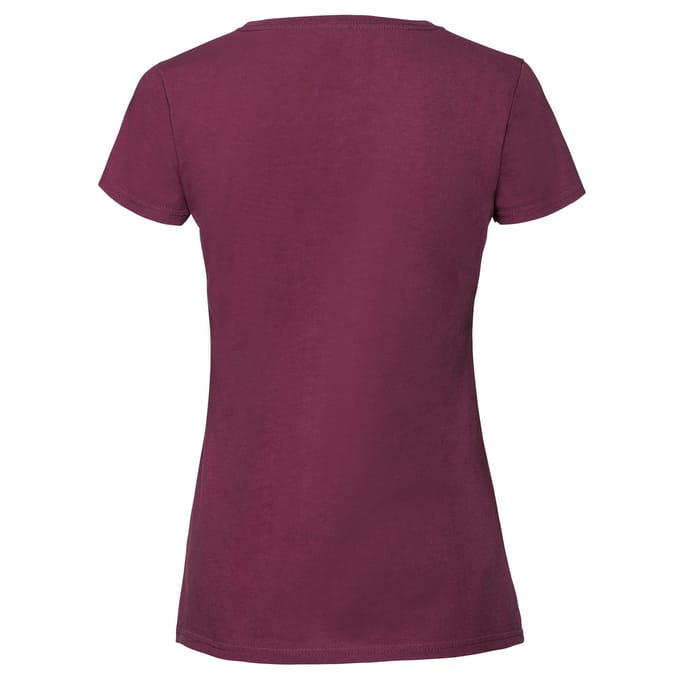 Fruit of the Loom Dames/Dames Iconic 190 T-Shirt (Bourgondië)