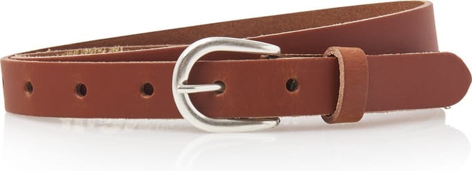 Take It Leren Riem 2 cm Cognac | Riemmaat 85 - Totale lengte 100 cm