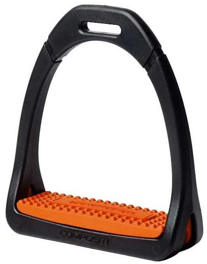 Compositi Profile Premium Stijgbeugels Zwart 12 cm