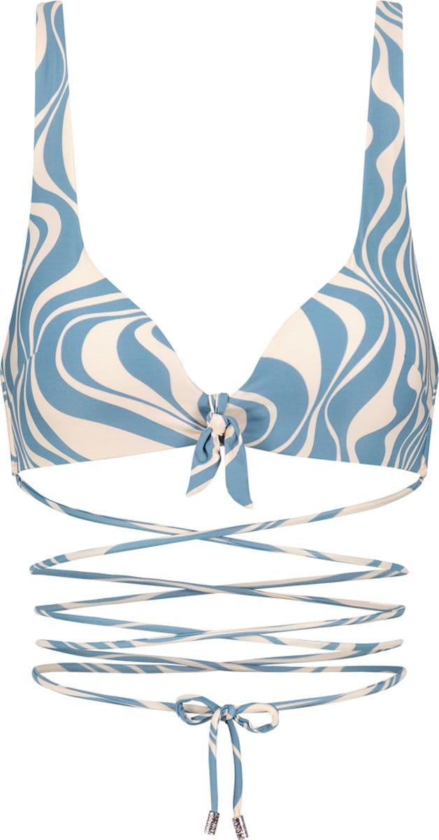 Swirl push-up bikinitop