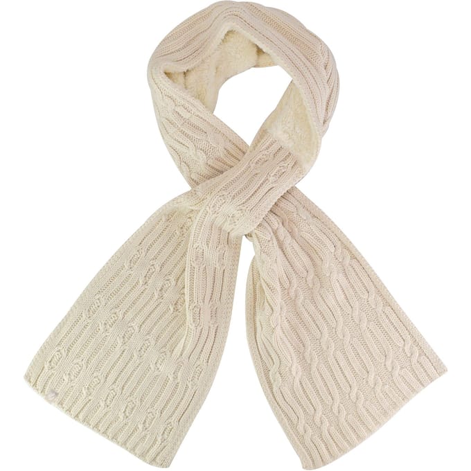 Heat Holders - Luxe fleece wintersjaal voor dames - Room