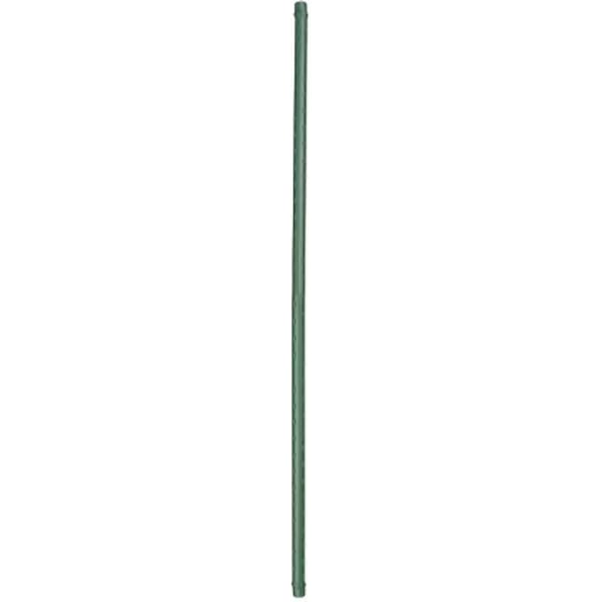 Nature Kunststof Plantenstok Groen Geribbeld H180cmxø11mm