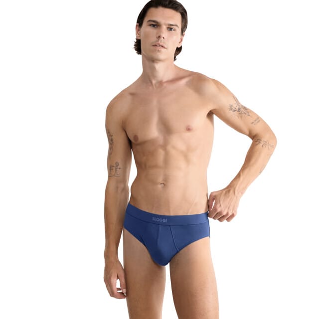 sloggi men EVER Ease Brief 2P Heren Onderbroek - BLAUW -