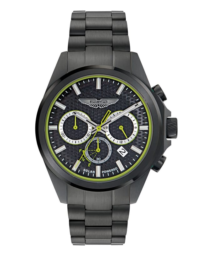 Aston Martin Aml Thrill HLC W MTRH2S601 Horloge - Staal - Zwart - Ø 44 mm