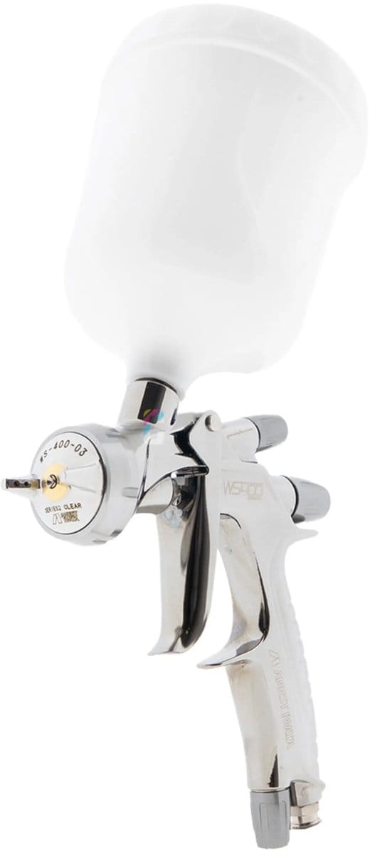 Iwata WS400 Clear Series 2 Verfspuit + bovenbeker - 1,2mm