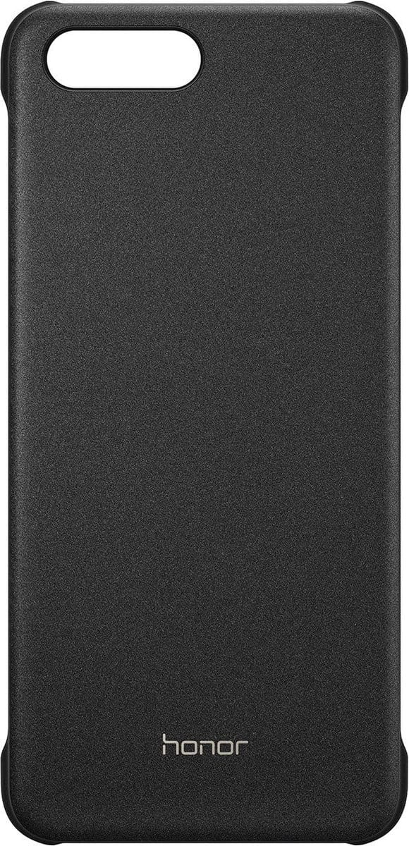 Huawei -honor view 10- Telefoonhoesje - Zwart- Backcover