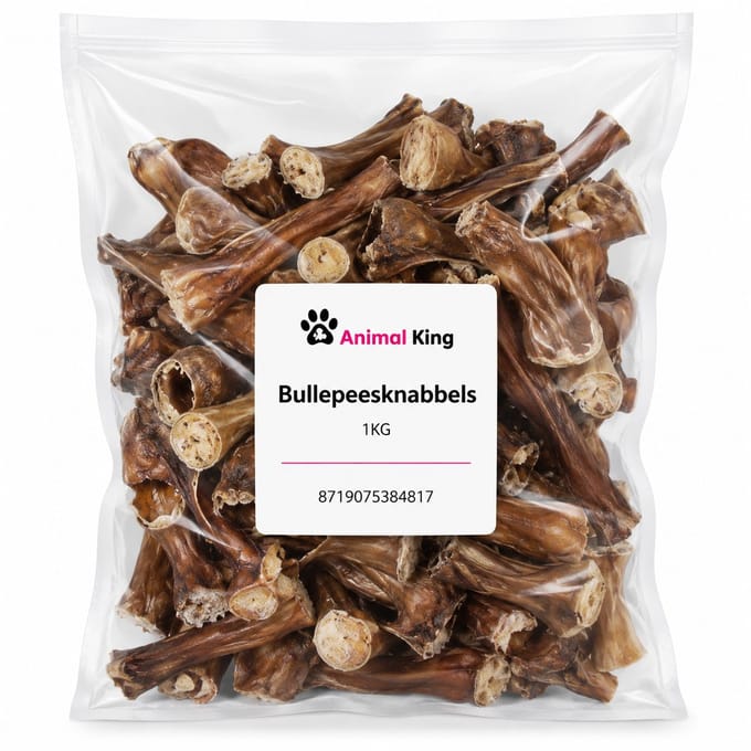 Bullepeesknabbels 1 kilo - hondensnacks - Animalking