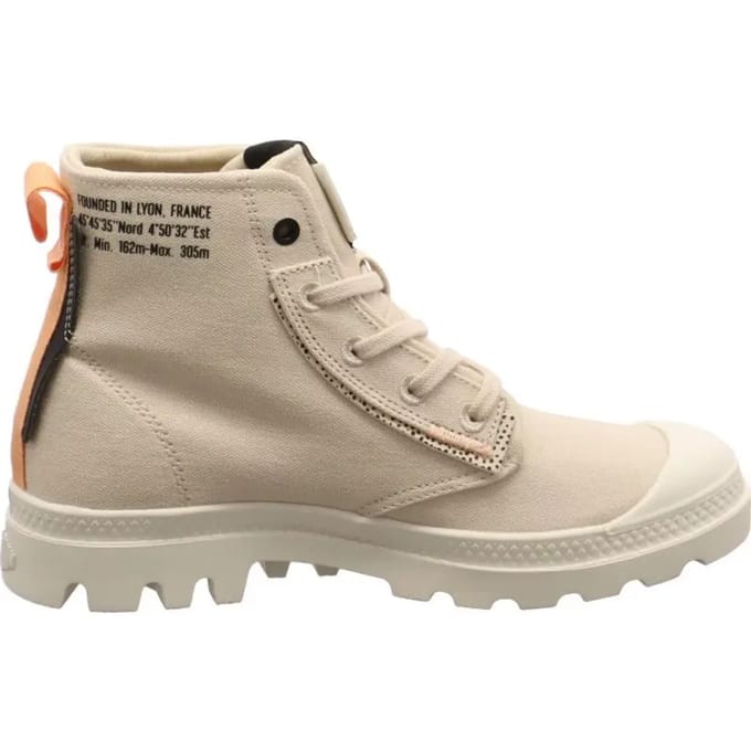 Palladium Underlayer dames veterboot - Sand - Maat 36