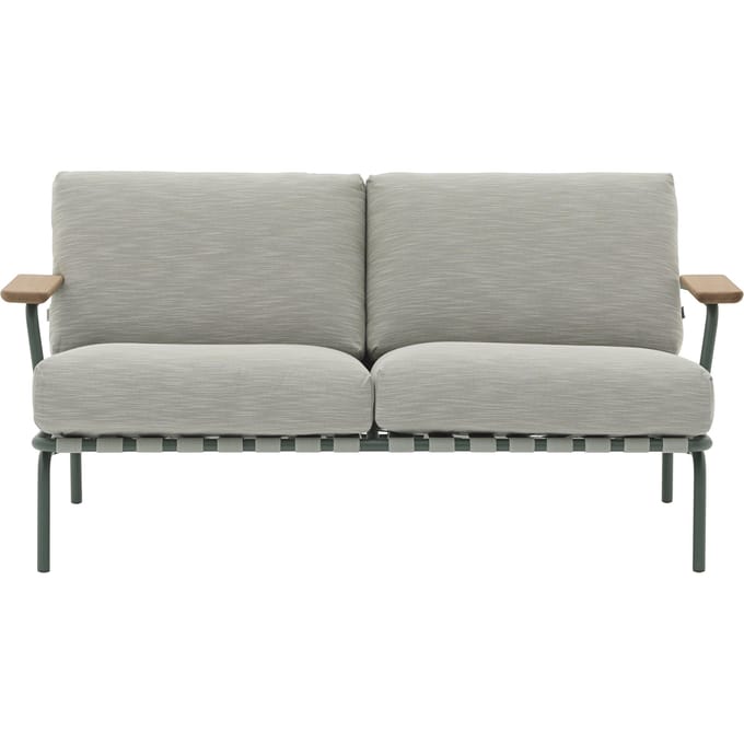 Muuto Settle 2-zitsbank voor buiten - MuutoRibbedWeave2