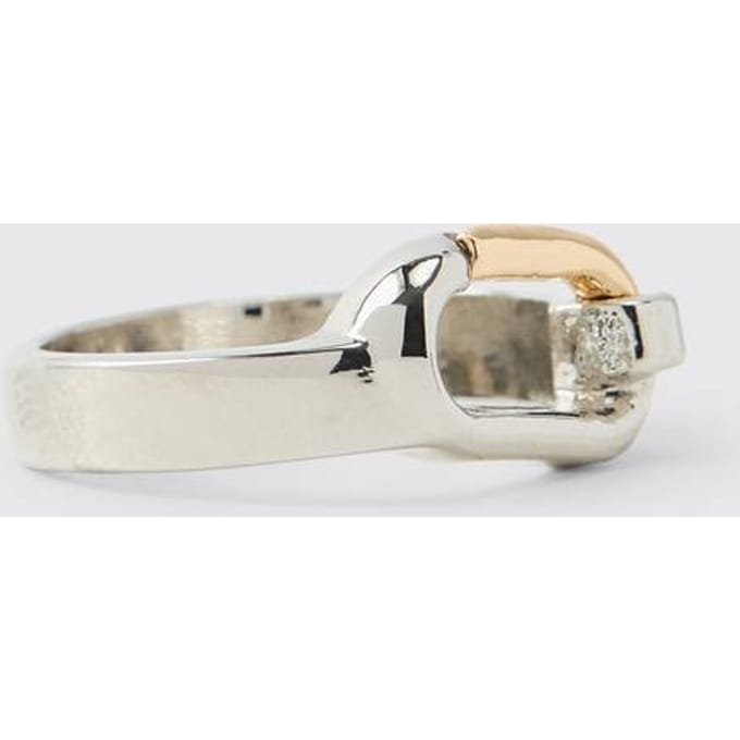 Karabijnhaak Sluiting Ring | Silver | Size Small/Medium