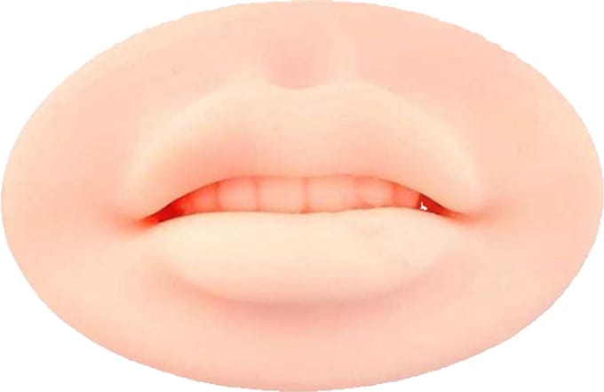PMU Practice Skin – 3D Silicone Lips Training Pad
