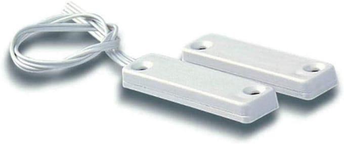 Magnetische Contact - Deur Sensor - Beveiliging Thuis - Compact Ontwerp - 50 mm - Wit