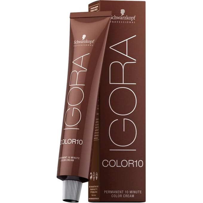 Schwarzkopf Professional Igora Color 10 Permanent Minuten Kleurcrème Haarkleuring Unisex 60 ml