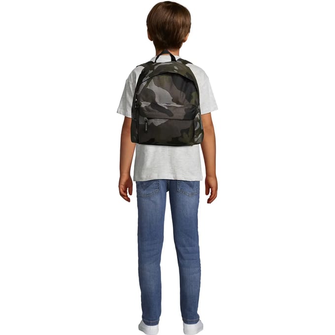 SOL'S Kids´ Backpack Rider LB70101 - Camo - 12 x 25 x 30 cm