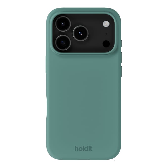 Holdit Silicone Case geschikt voor Apple iPhone 17 Pro - Moss Green