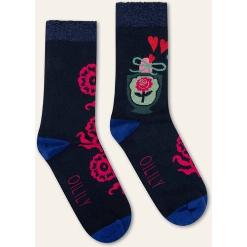 Oilily Asockies Sokken- maat39-41 Peacoat
