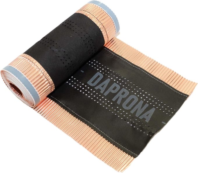 Koperen Nokband 390mm x 5m Rood - Waterdichte en Ventilerende Dakafwerking