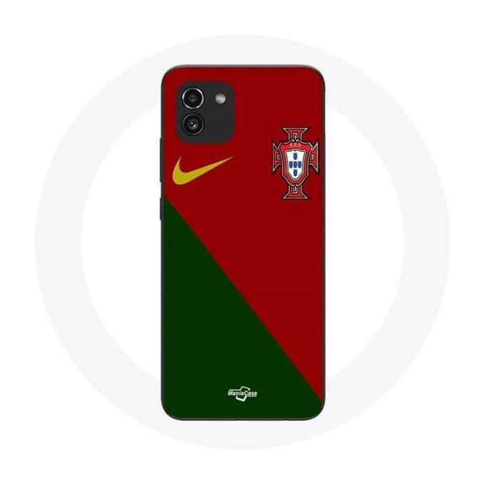 Coque - maniacase - Samsung Galaxy A03 - Noir - Souple - Maillot Nike noir