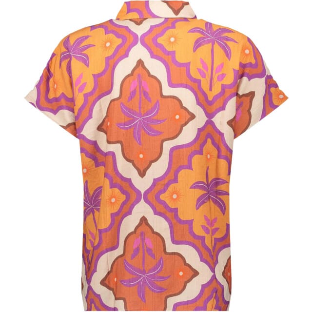 Geisha Blouse Ecru/mango/purple Taglia: XL | Magliette intime Outlet | Donna | Marrone