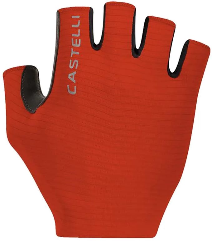 Castelli Espresso Korte Handschoenen Rood,Oranje XL Man
