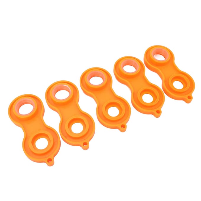 10 Stuks Beluchter Sleutelset voor M20 M22 M24 M28 Wastafelkraan Sleutel Wateruitlaat Vervanging orange