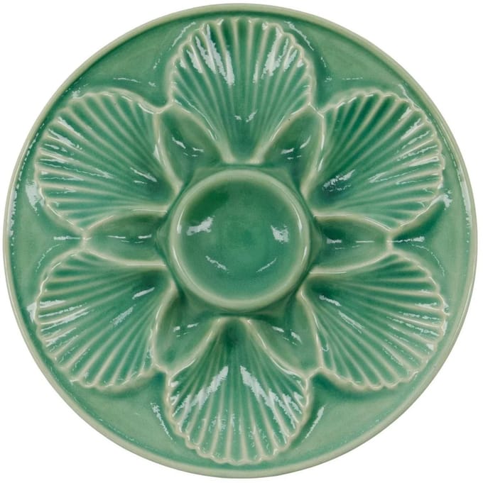 House Doctor Serveerschaal Diva groen 25cm