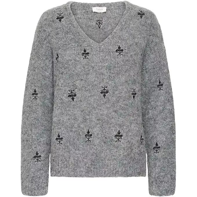 b.young - BYMILLERS EMB JUMPER - Dames - Truien