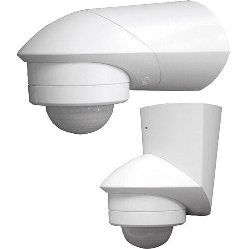 Grothe 94532 PIR-bewegingsmelder Opbouw (op muur) 360 ° Relais Wit IP55