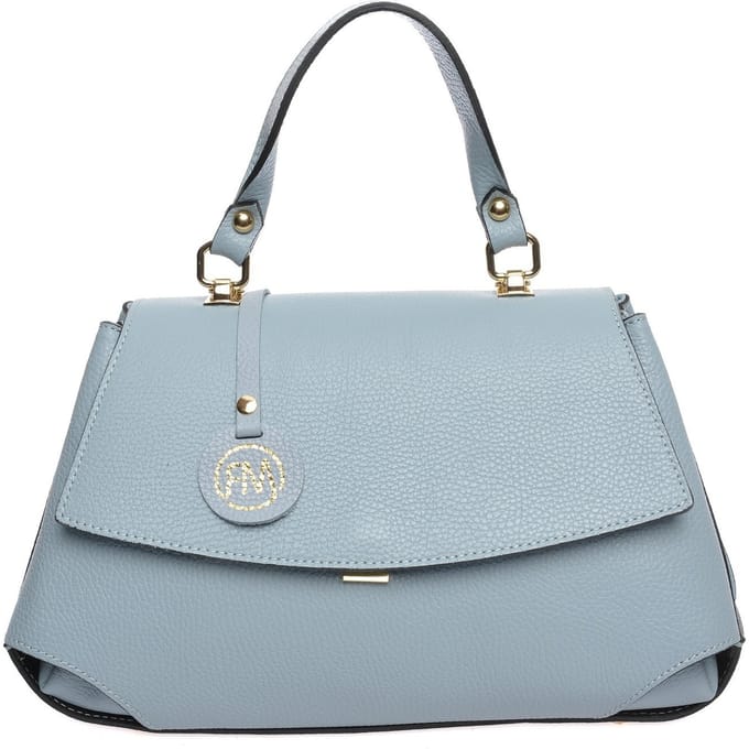 Roberta M Turquoise Rundleer Tas