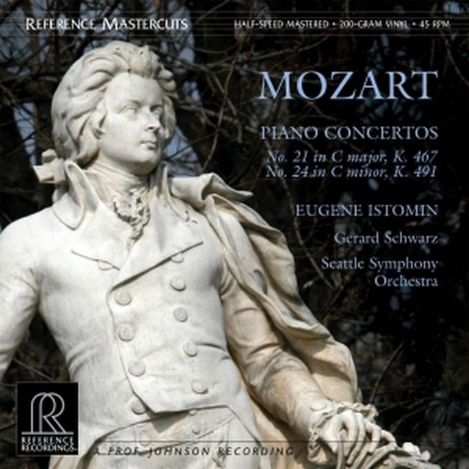 Eugene Istomin, Seattle Symphony Orchestra, Gerard Schwarz - Piano Concertos No. 21 & 24 (2 LP)