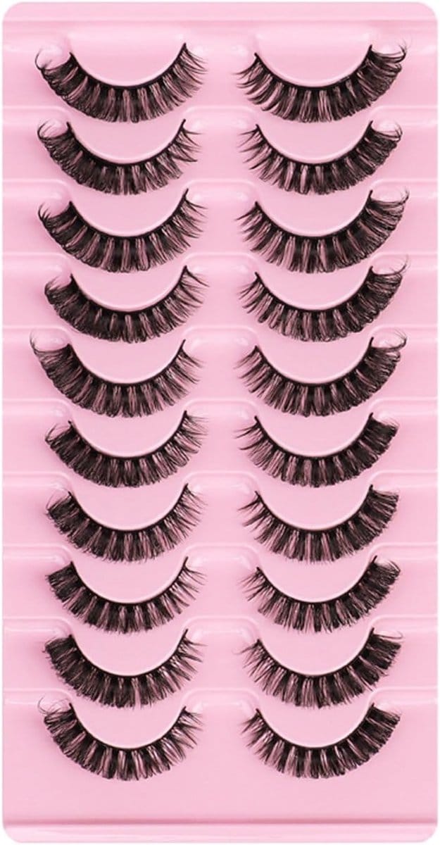 Dailygoods- Wimperclusters 10 Paar - Valse Wimpers Natuurlijk
