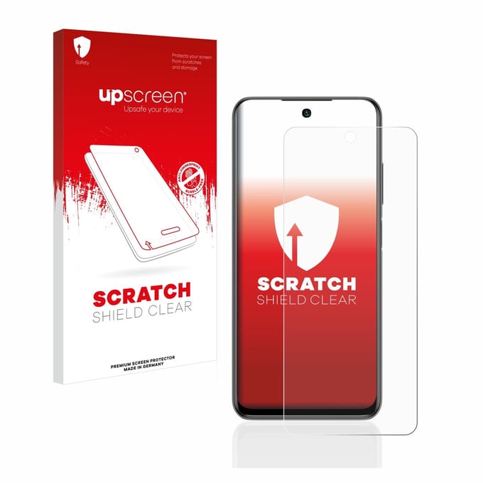 upscreen - Screenprotector voor Xiaomi Redmi Note 10 5G - Folie Beschermfolie transparant