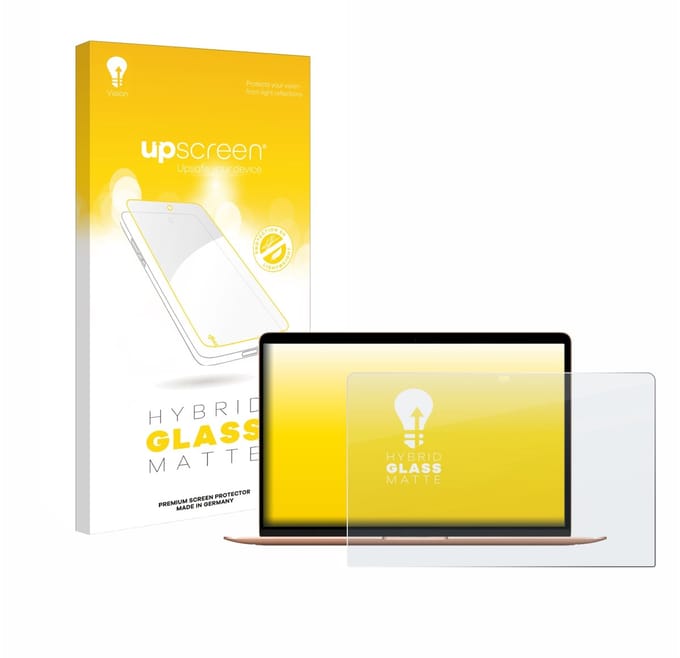 upscreen - Screenprotector voor Apple MacBook Air M1 2020 - Folie Beschermfolie Beschermglas matte