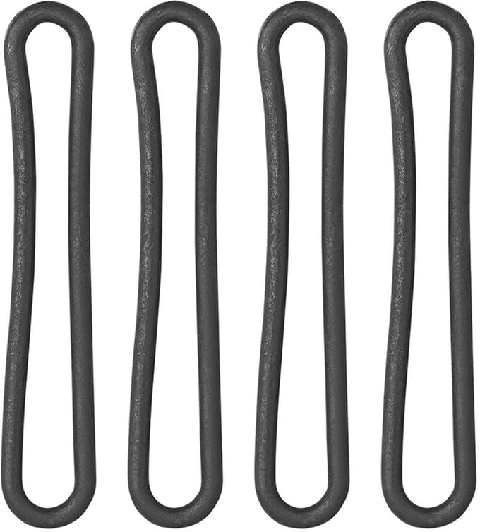 ProPlus Spanrubber - Ø 8 x 200 mm - 4 stuks - Zwart