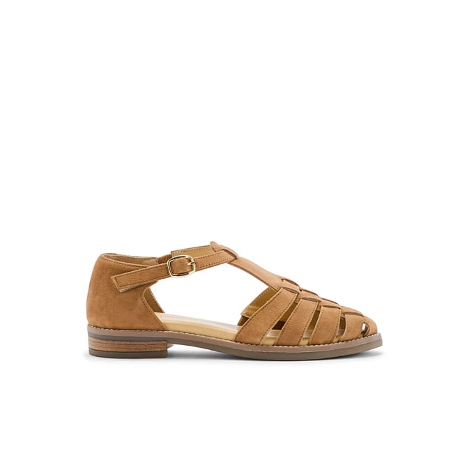 Leren klittenbandsandalen dames Pédiconfort
