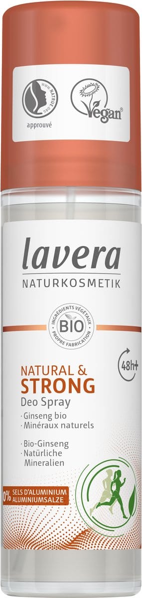 Lavera Deodorant spray natural & strong bio 75 Milliliter