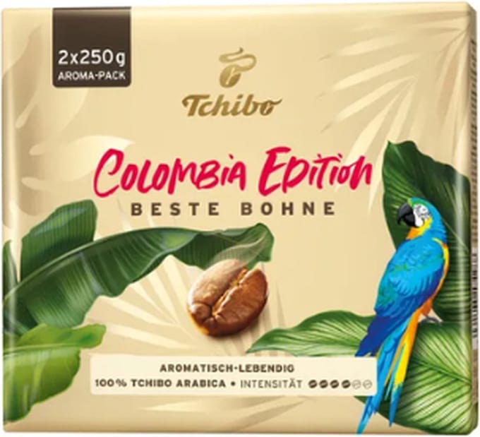 Tchibo Beste Bohne Colombia Vacuum (9x 500gr)