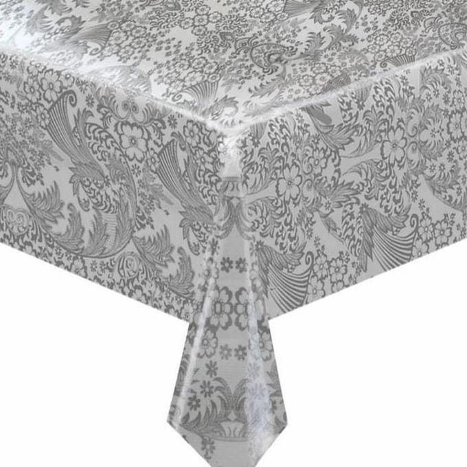 Atelier Du Baj Paraiso Silver Tafelzeil - 250 x 120 cm